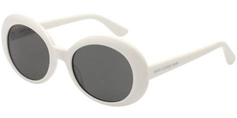 Yves Saint Laurent SL 98 CALIFORNIA 003 Sunglasses in White 